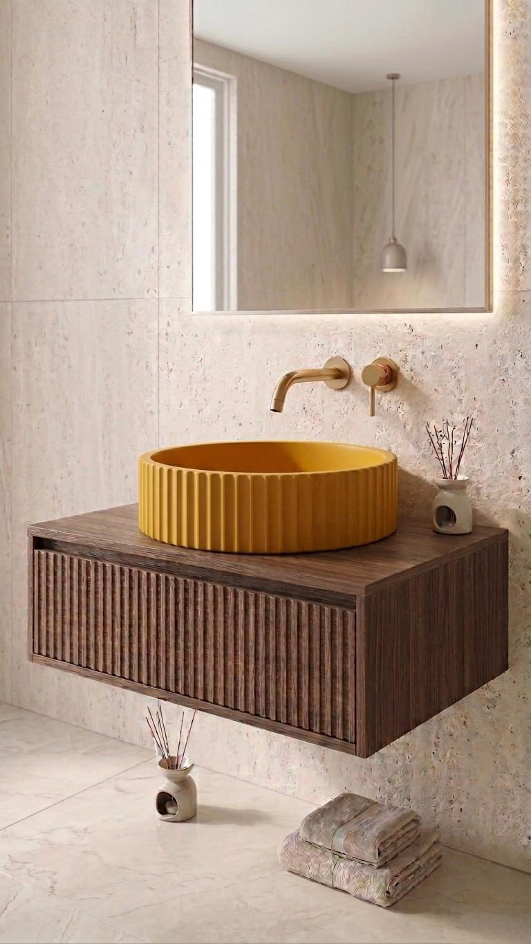 Bella Lavabo - Sarı